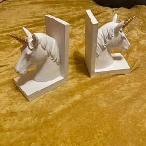 Unicorn Bookends